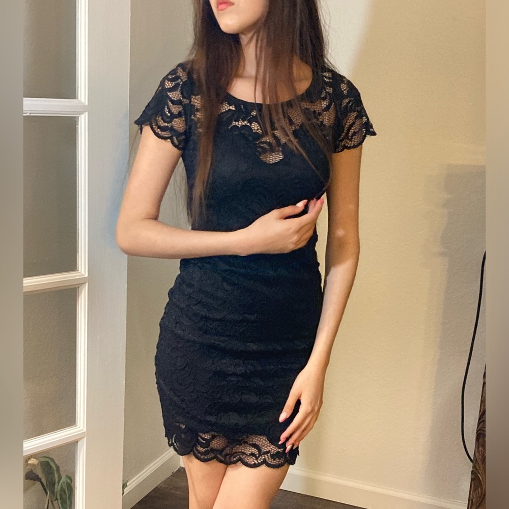 Sparkly Black Dress